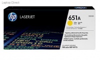 HP P 651A Yellow LaserJet Toner Cartridge Photo