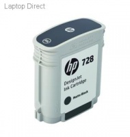 HP 728 300-ml Matte Black DesignJet Ink Cartridge Photo