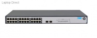 HP 1420-24G-2SFP 24-port 10/100/1000 Switch with two SFP Gigabit ports. Photo