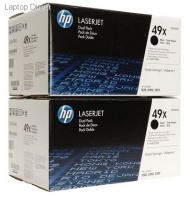 HP 49X Black Dual Pack LaserJet Toner Cartridges Photo
