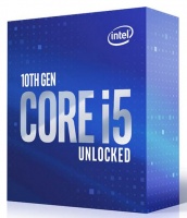 Intel CoMet Lake Core i5-10600K 4.1Ghz 6 cores Hyper-Threading / 12 threads LGA 1200 Processor Photo