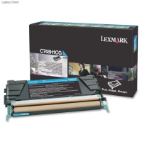 Lexmark C748 Cyan High Yield Return Program Toner Cartridge Photo