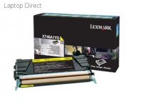 Lexmark X746 X748 Yellow Return Program Toner Cartridge Photo