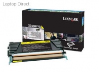 Lexmark X748 Yellow High Yield Return Program Toner Cartridge Photo