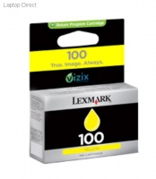 Lexmark 100XL YELLOW RETURN PROGRAMME INK CARTRIDGE Photo