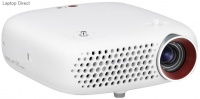 LG PW600 600Lm 100000:1 WXGA Pebble Design LED MiniBeam Projector Photo