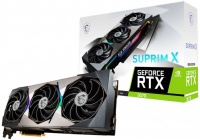 MSI Nvidia GeForce RTX 3070 Suprim X 8G 8GB GDDR6 256-bit Graphics Card Photo