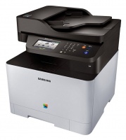 Samsung SL-C1860FW A4 Colour 4-in-1 Laser Printer - NFC / Print / Copy / Scan / Fax USB LAN Wifi Photo