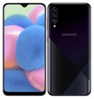 Samsung Galaxy A30s Black 6.4" Infinity-V HD sAMOLED 1.8GHz 1.6GHz Octa-Core 64GB - Android Smart Cellphone Cellphone Photo