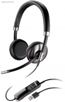 Plantronics Black wire C720 Binaural Corded Headset Photo