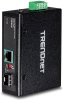 TRENDnet TI-UF11SFP Industrial SFP to Gigabit UPoE Media Converter Photo
