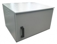 Unbranded IP55 15U Wallbox Swing Frame 550mm Deep cabinet - Grey Photo