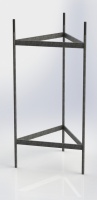 Unbranded Lattice Mast Casting Cage Only connects to Y-Base Assembly Photo