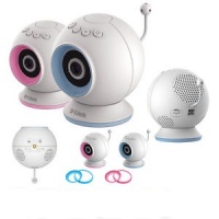 Dlink D-Link DCS-825L HD baby cam - iP camera with interchangeable accent color rings turn mobile device into a baby monitor with temperature sensor light - 10/100 or 802.11G/N wireless-N 300 with H.2 Photo