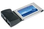 Sunix CBF3100 3-Port FireWire PC Card Photo