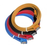 Lian li Lian-li SATA-ST90-A Sata/SAS cable set - 4 x 90cm in different c Photo