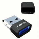 Adata AM3RBKBL Nano Card Reader Black with Blue LED microSDHC Photo