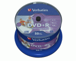 Verbatim 16x DVD R Printable - 50 pack spindle Photo