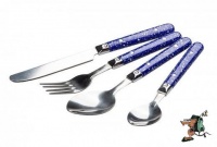 Oztrail 24 piece Stainless Steel Cutlery Set Photo