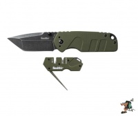 Smith's Campaign Knife & PP1 Tactical Mini Combo - OD Green Photo