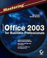 Photo of Mastering Microsoft Office 2003 for Business Professionals (Paperback 1st edition) - Gini Courter