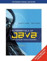 Photo of Fundamentals of Java - AP Computer Science Essentials (Paperback International ed of 4th Revised ed) - Martin Osborne