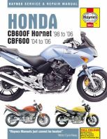 Photo of Honda CB600F Hornet Service and Repair Manual (Paperback) -