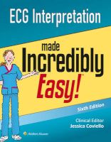 Photo of ECG Interpretation Made Incredibly Easy (Paperback 6th Revised edition) - Lippincott Williams Wilkins