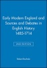 Early Modern England and Sources and Debates in English History 1485-1714 (Paperback, 2nd Revised edition) - Robert Bucholz Photo