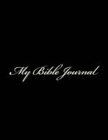 Photo of My Bible Journal - 108 Lined Pages 6x9 (Paperback) - Christian Notebooks