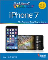 Photo of Teach Yourself Visually iPhone 7 - Covers iOS 10 and All Models of iPhone 6s iPhone 7 and iPhone SE (Paperback) - Guy