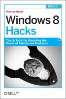 Photo of Windows 8 Hacks (Paperback) - Preston Gralla