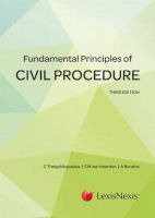 Photo of Fundamental Principles Of Civil Procedure (Paperback 3rd edition) -