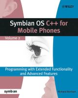 Photo of Symbian OS C++ for Mobile Phones v. 2 - Programming with Extended Functionality and Advanced Features (Paperback) -