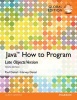 Java: How to Program (Late Objects), Global Edition (Paperback, 10th edition) - Harvey M Deitel Photo