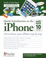 Photo of Quick Introduction to the iPhone with iOS 10 and Higher (Paperback) - Studio Visual Steps