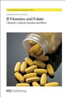 Photo of B Vitamins and Folate - Chemistry Analysis Function and Effects (Hardcover) - Tyagi
