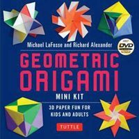 Photo of Geometric Origami Mini Kit - 3D Paper Fun for Kids and Adults (Book and Kit wi) - Michael G LaFosse