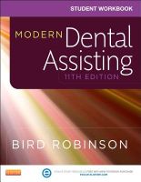 Photo of Student Workbook for Modern Dental Assisting (Paperback 11th Revised edition) - Doni L Bird
