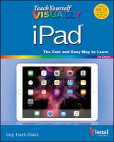 Photo of Teach Yourself Visually iPad (Paperback 5th Revised edition) - Guy Hart Davis