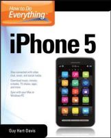 Photo of How to Do Everything: IPhone 4S (Paperback New) - Guy Hart Davis