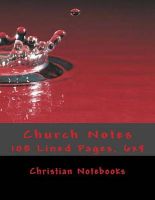 Photo of Church Notes - 108 Lined Pages 6x9 (Paperback) - Christian Notebooks