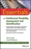 Essentials of Intellectual Disability Assessment and Identification (Paperback) - Alan W Brue Photo