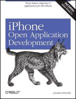 Photo of iPhone Open Application Development - Write Native Applications Using the Open Source Tool Chain (Paperback 2nd Revised
