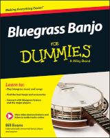Photo of Bluegrass Banjo For Dummies (Paperback) - Bill Evans
