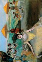 Photo of ''Dancer with a Bouquet Bowing'' by Edgar Degas - 1877 - Journal (Blank / Lined) (Paperback) - Ted E Bear Press