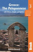 Photo of Greece: The Peloponnese - With Athens Delphi and Kythira (Paperback 3rd Revised edition) - Andrew Bostock