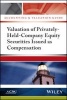 Accounting and Valuation Guide: Valuation of Privately-Held-Company Equity Securities Issued as Compensation (Paperback) - Aicpa Photo