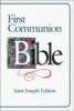 First Communion Bible (Hardcover, New American Bi) - Catholic Book Publishing Co Photo