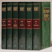 Photo of 's Commentary on the Whole Bible - Complete and Unabridged in 6 Volumes (Hardcover) - Matthew Henry
